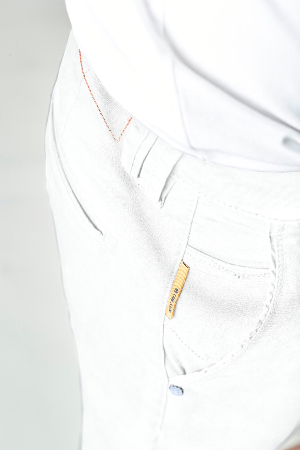 TIM Slim Fit - Twill - White