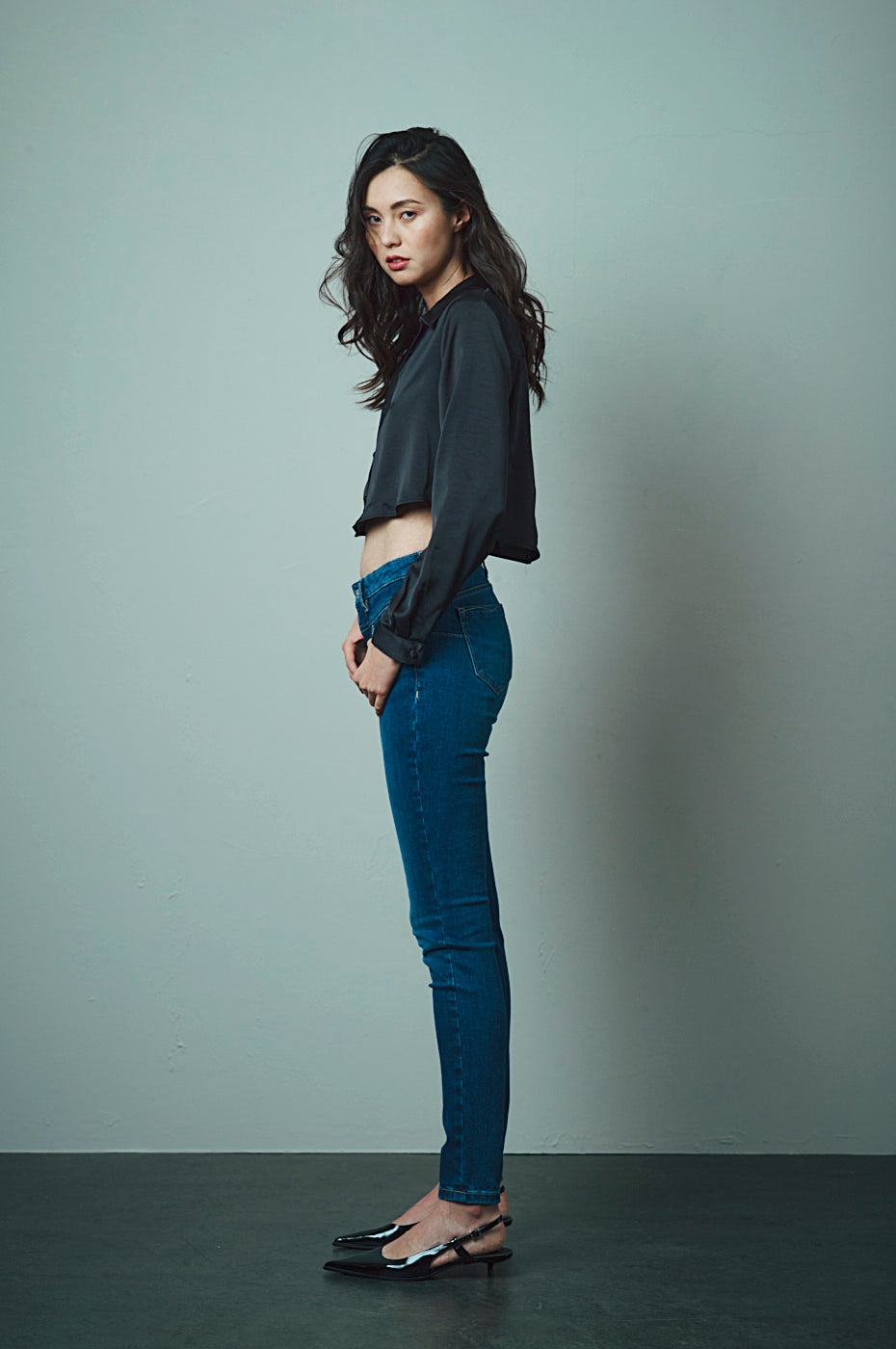 ZURI Skinny Fit - Dunkelblau