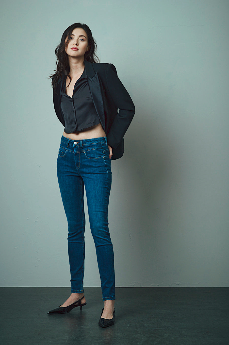 ZURI Skinny Fit - Dunkelblau