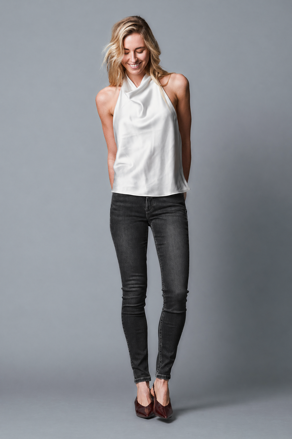 ZOE Skinny Fit - Anthrazit - 723-24M