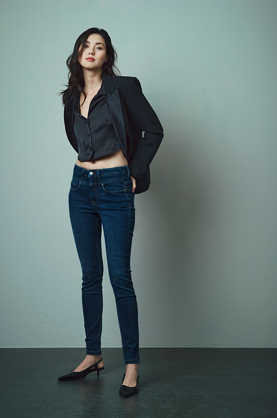 ZURI Skinny Fit - Dunkelblau