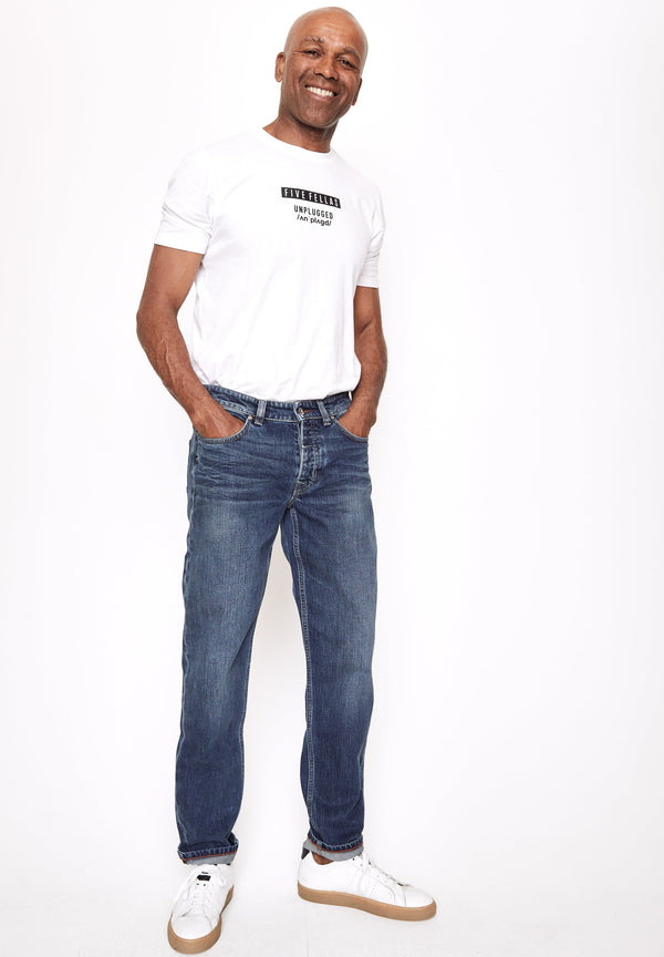 MANSON Tapered Leg - mittelblau 523-24M
