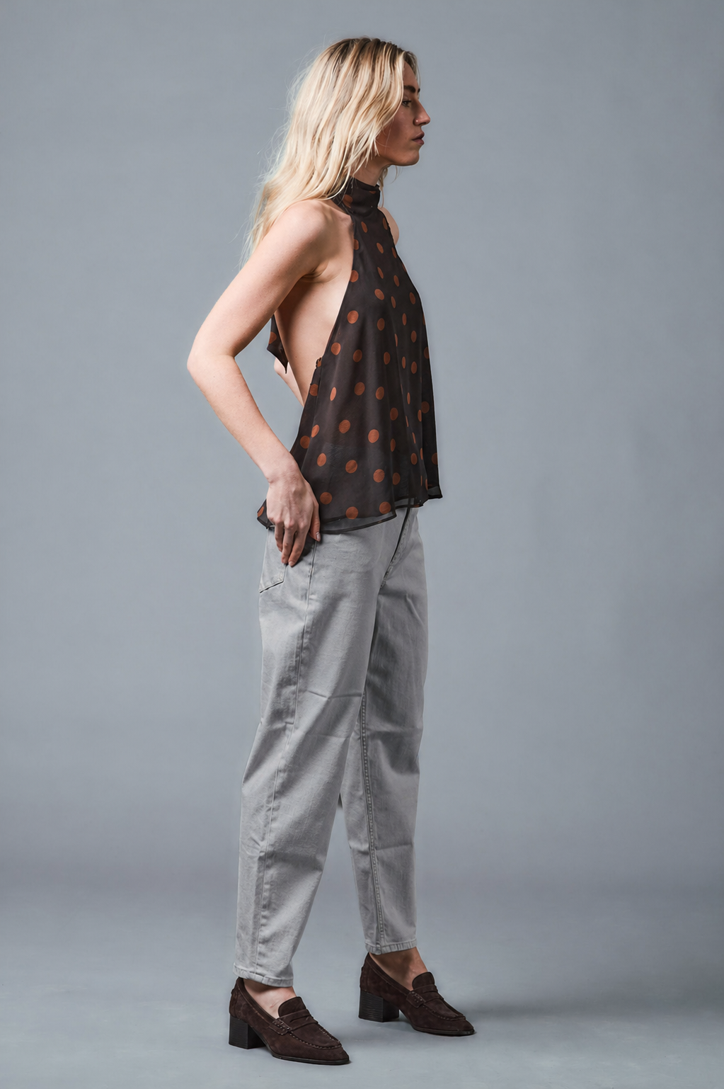 MAYA Barrel Fit - Light Grey - Vintage Collection