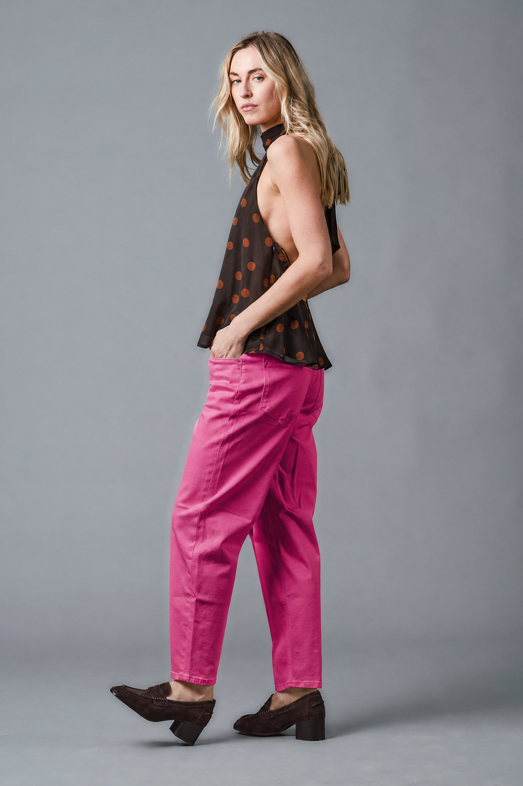 MAYA Barrel Fit - Pink