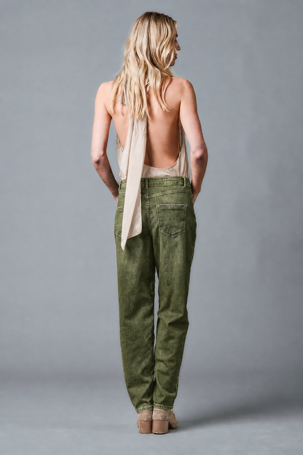 OLIVIA Barrel Fit - Olive